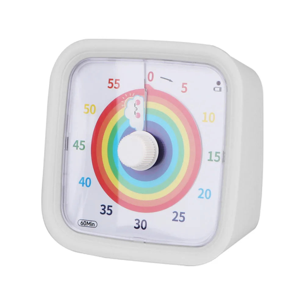 Alarm Clock Cute Cartoon Decorative Time Management Tool Kids Children Reminder Visual Timer Countdown Timer 60 Minutes
