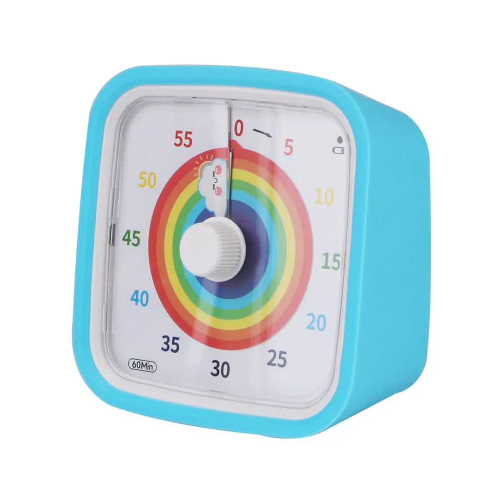 Alarm Clock Cute Cartoon Decorative Time Management Tool Kids Children Reminder Visual Timer Countdown Timer 60 Minutes