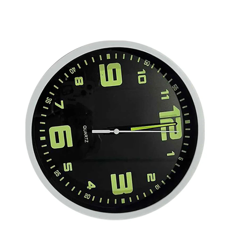 2025 New 8 Inch Wall Clock Luminous Clock Living Room Decorative Wall Clock Stylish Silent Hole-Free Wall Clock Quartz Clock