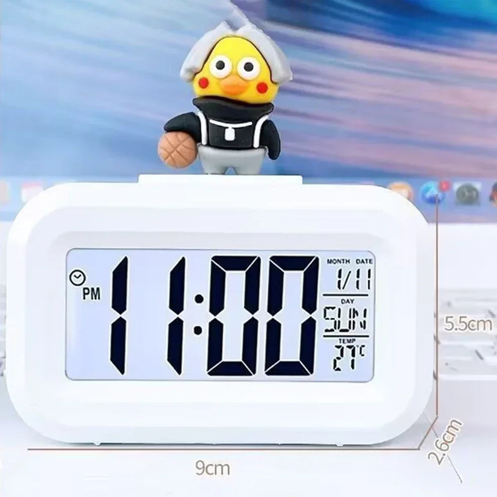 Cartoon Music Stopwatch For Studying Time Management Date Countdown Timer Digital Table Clocks Reminder Desktop Alarm Clock